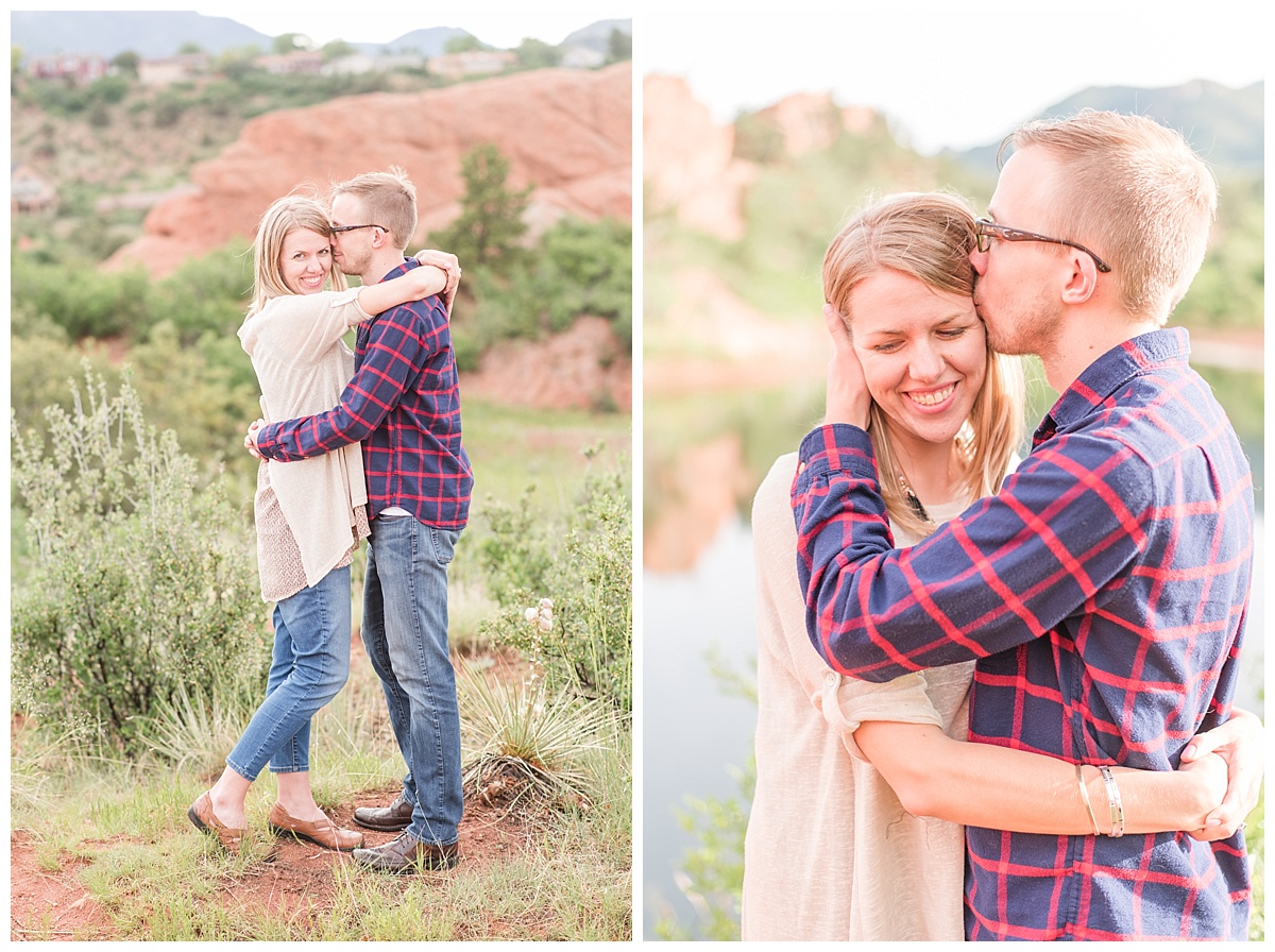 Garden of the Gods engagement session
