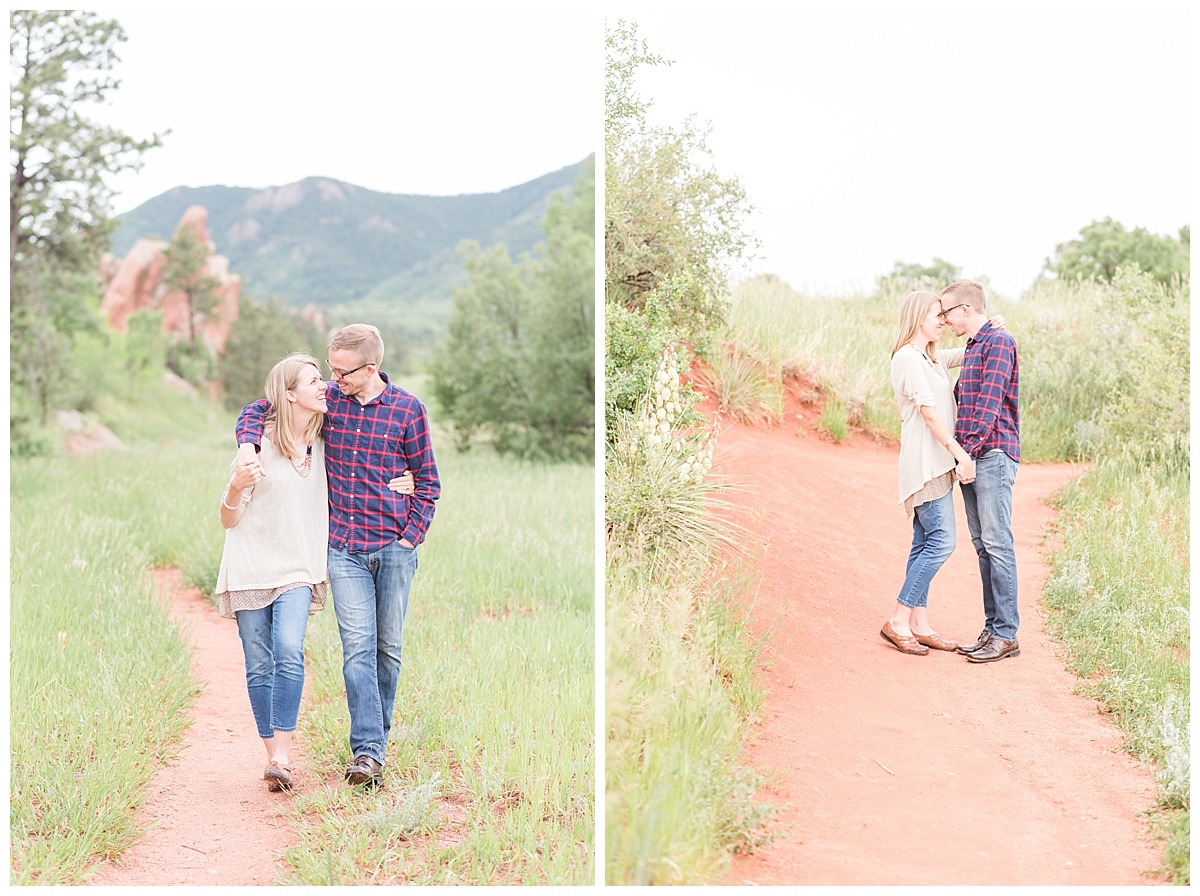 Garden of the Gods engagement session