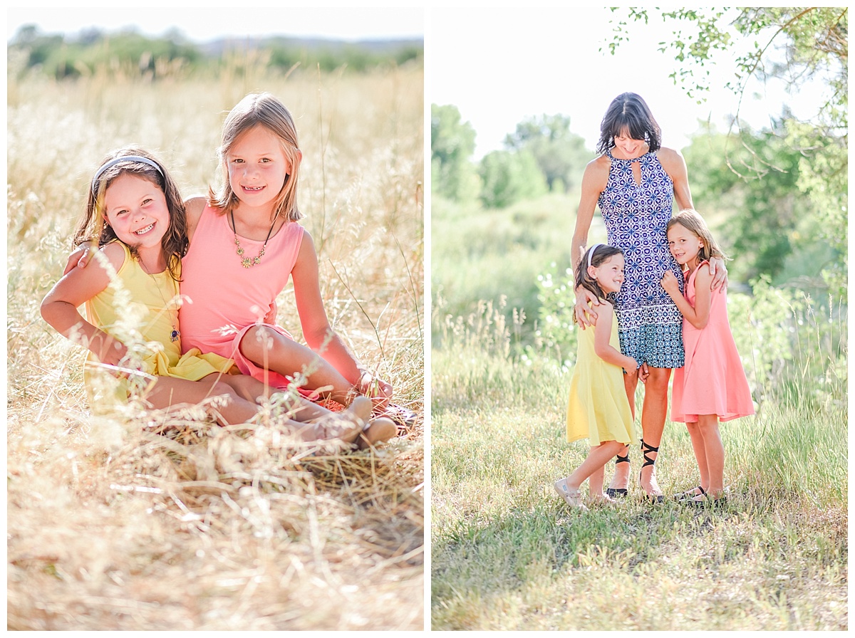 Parker, Colorado summer family pictures