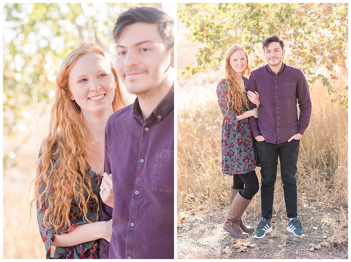 Colorado countryside engagement session