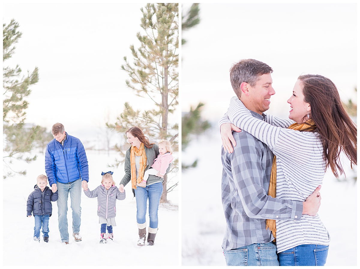 Colorado winter family pictures