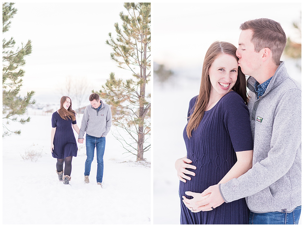 Colorado winter family pictures 