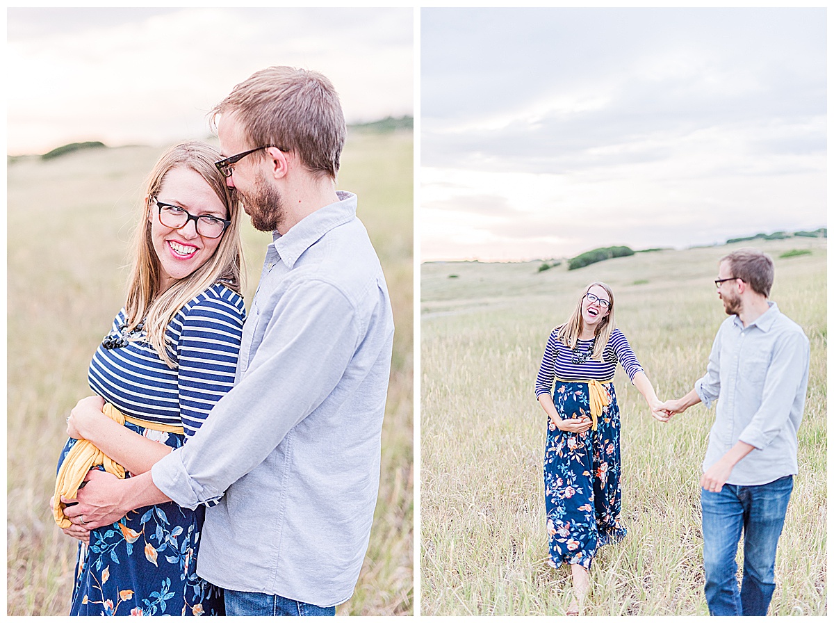 Columbine Open Space summer maternity session