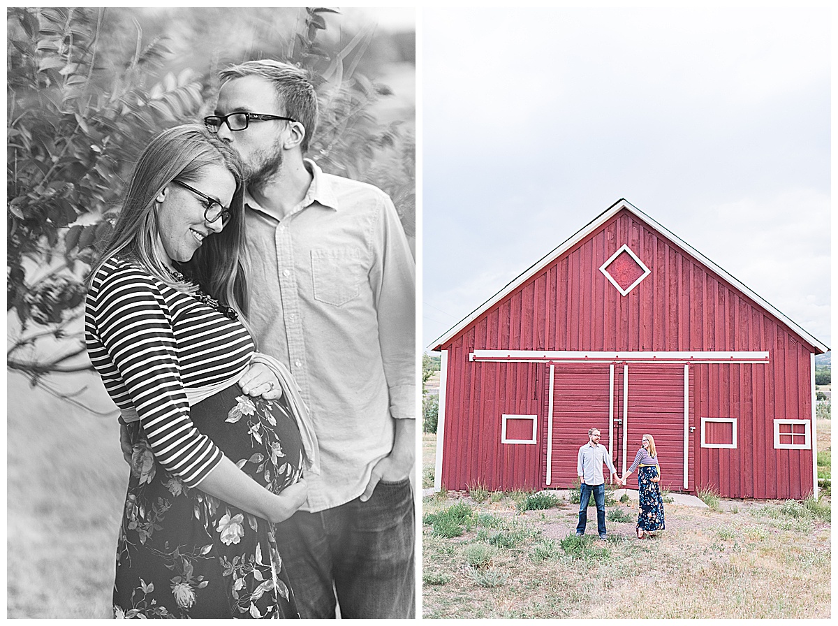 Castle Rock maternity summer pictures