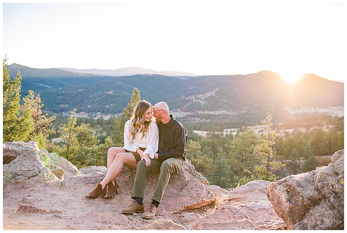 Colorado Fall engagement pictures