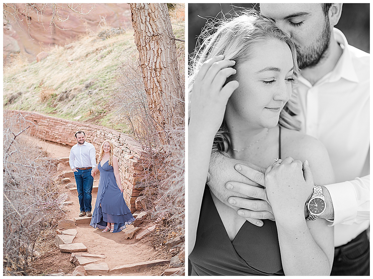 Red Rocks park engagement pictures