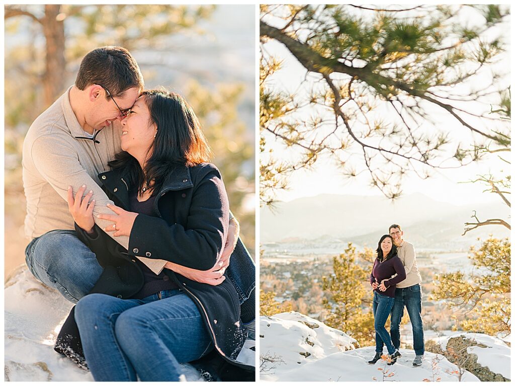 Pinon Valley Park engagement pictures Colorado Springs