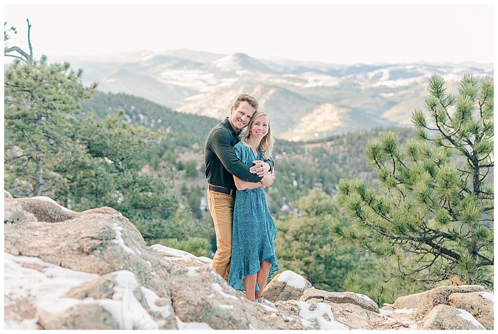 Colorado wedding engagement photographer in Boulder at Lost Gulch 